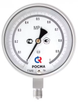 Манометры коррозионностойкие точных измерений с корректировкой нуля серии ТМ (ТВ, ТМВ) — МТИ (серия 21)