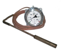Термометр электроконтактный манометрический ТГП-100ЭК-М1, ТКП-100ЭК-М1