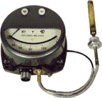 Термометр манометрический, конденсационный, показывающий сигнализирующийТКП-160Сг-М2  