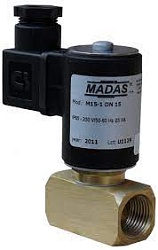 Автоматический нормально закрытый клапан M15-1 для дизтоплива и газойля