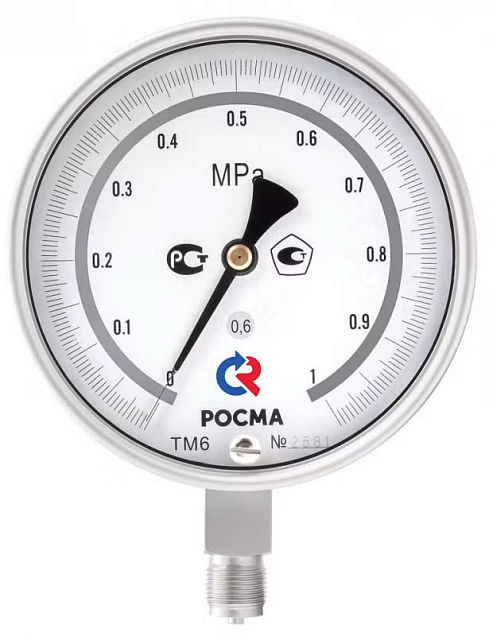 Манометры коррозионностойкие точных измерений с корректировкой нуля серии ТМ (ТВ, ТМВ) — МТИ (серия 21)