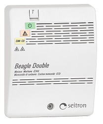 Сигнализатор загазованности на природный и угарный газы RGDCM0MP1 Beagle Double. Seitron (Италия).